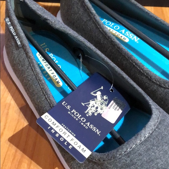 New Polo grey women memory foam sneaker - Picture 4 of 4